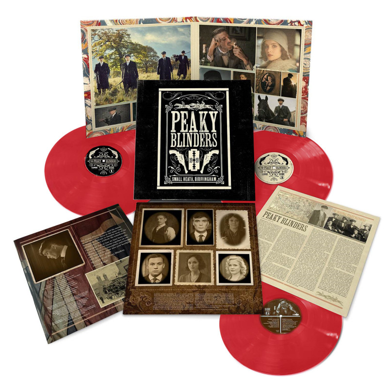 Various Artists Peaky Blinders (The Official Soundtrack Red Vinyl) Plak Vinyl Record LP Albüm