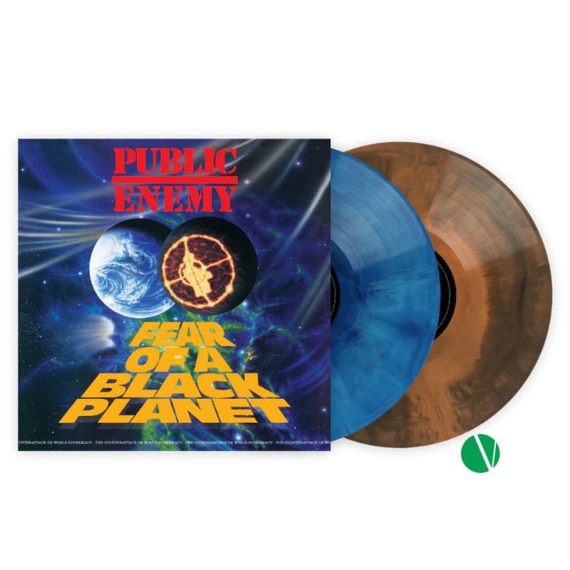 Public Enemy Fear Of A Black Planet (VMP Edition Blue & Brown Swirl Vinyl) Plak Vinyl Record LP Albüm