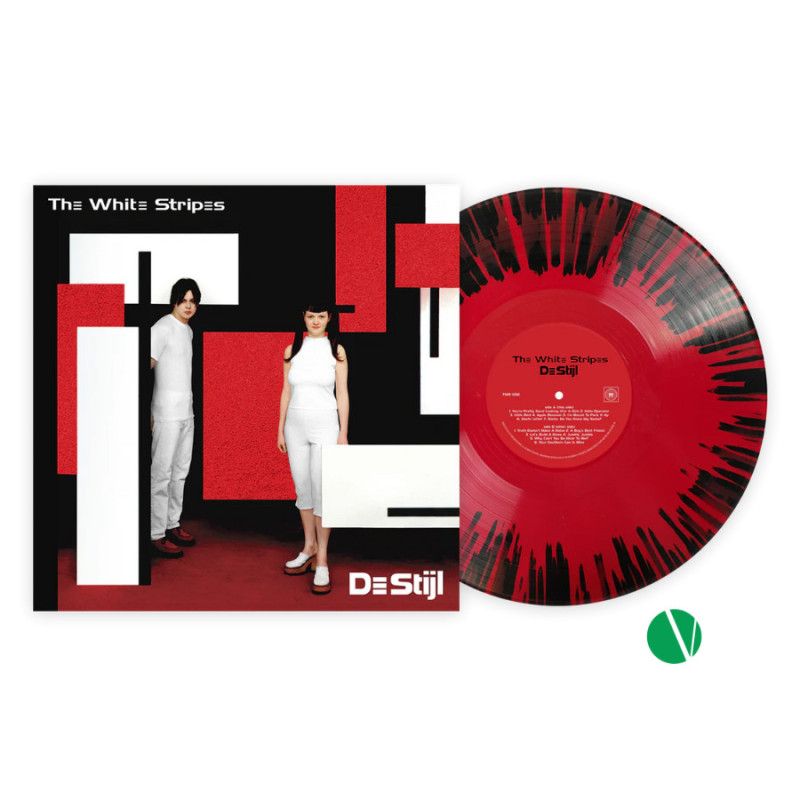 The White Stripes De Stijl (VMP Edition Red with Black Splatter) Plak Vinyl Record LP Albüm