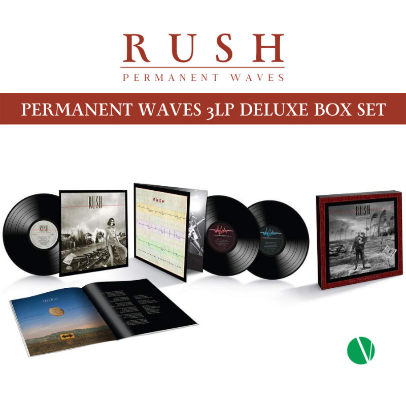 Rush Permanent Waves (40th Anniversary Deluxe 3 LP Edition) - Box Set Plak